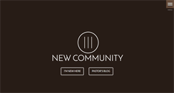 Desktop Screenshot of newcommunity.us