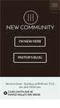 Mobile Screenshot of newcommunity.us