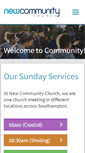 Mobile Screenshot of newcommunity.org.uk